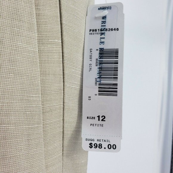 NWT Pendleton Womens Petite Size 12 Dress Pants - Picture 3 of 9